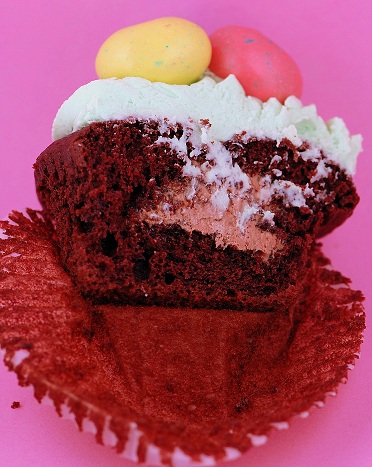 peep cupcake