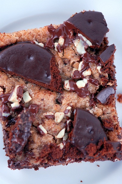 thin mint blondies