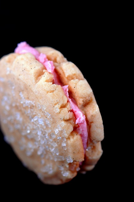 triple berry filled sugar cookie