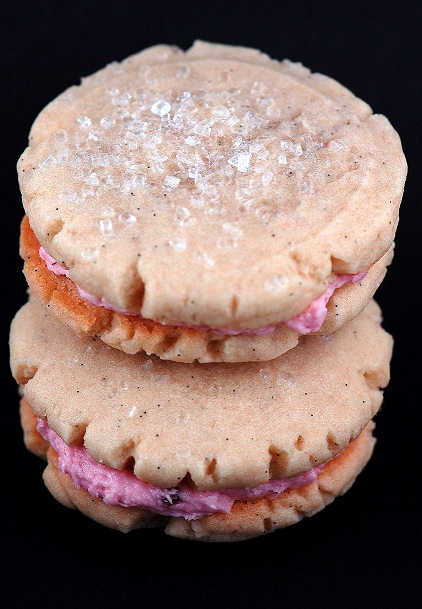 triple berry filled sugar cookie